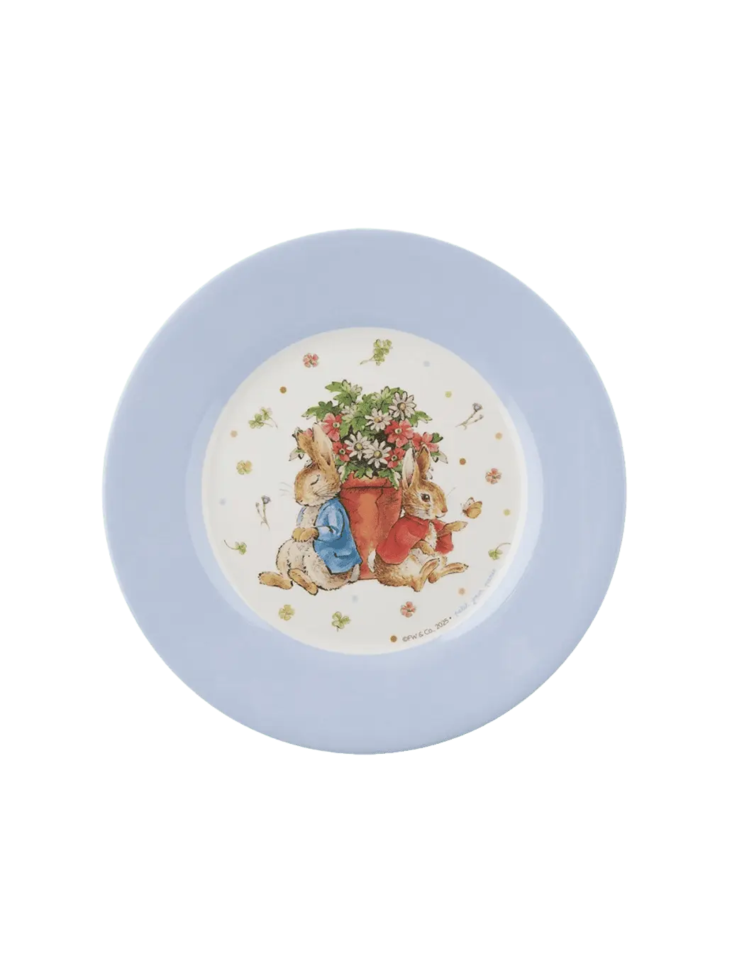 Talerz dziecięcy z melaminy Peter Rabbit Maison Petit Jour BEBE Concept 