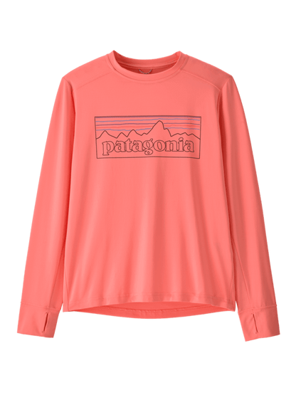 Dětské tričko Capilene® Silkweight s ochranným faktorem SPF40+ PICKLED PINK