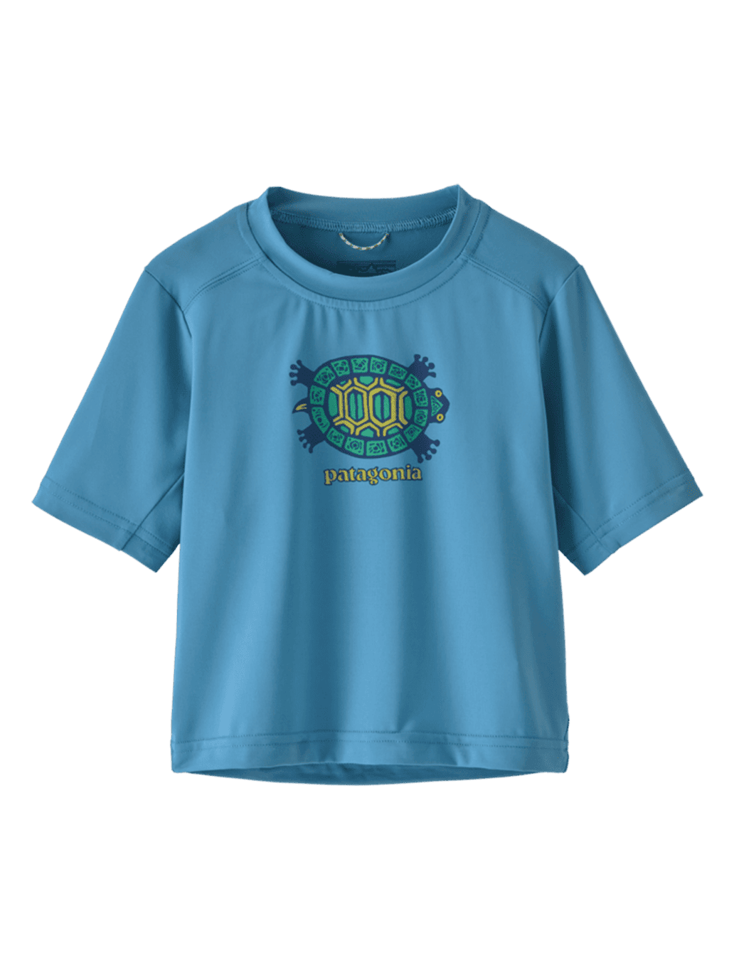 Baby Capilene® Seiden-T-Shirt mit LSF 40+ SHORE BLUE