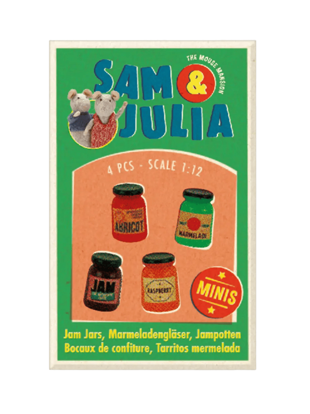 Sam & Julia Minis Jam Jars