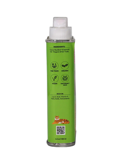 Olio di cocco biologico per corpo e capelli COCONUT
