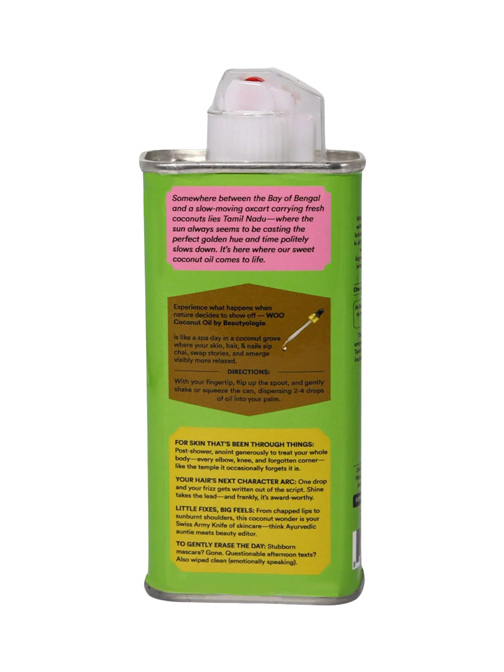 Olio di cocco biologico per corpo e capelli