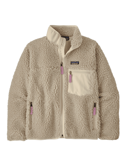 Dámská klasická mikina Retro-X Jkt NATURAL W/LIGHT VIOLET