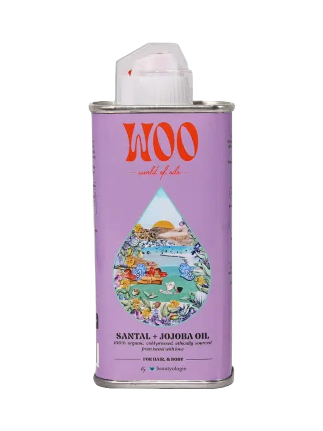 Bio-Körper- und Haaröl aus Sandelholz und Jojoba SANTAL &amp; JOJOBA
