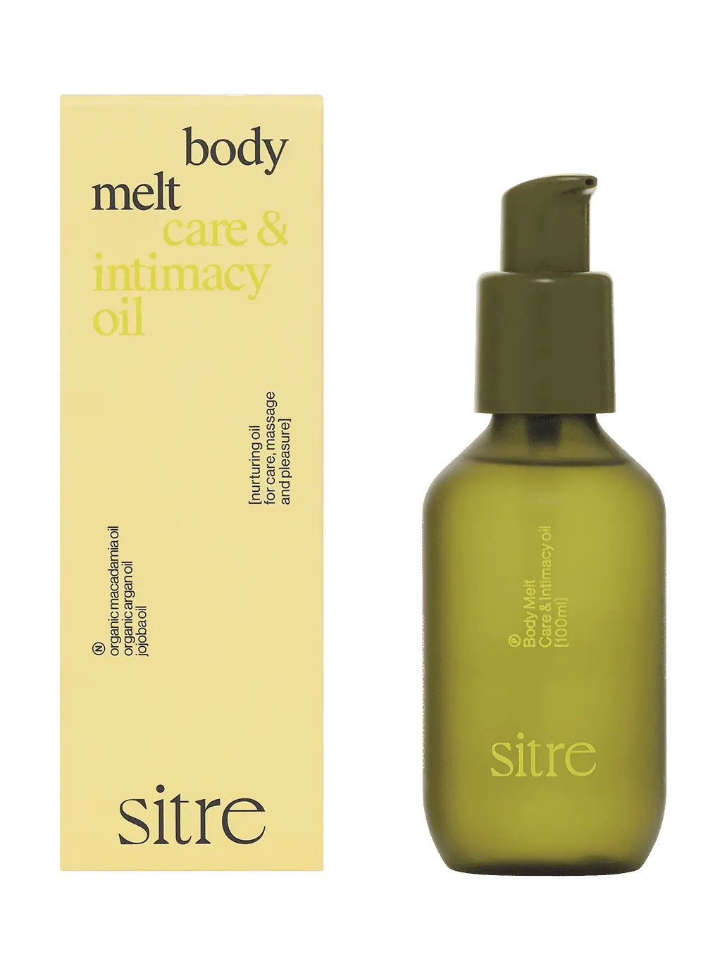 Body Melt Care &amp; Intimacy Oil Sitre BEBE Concept 