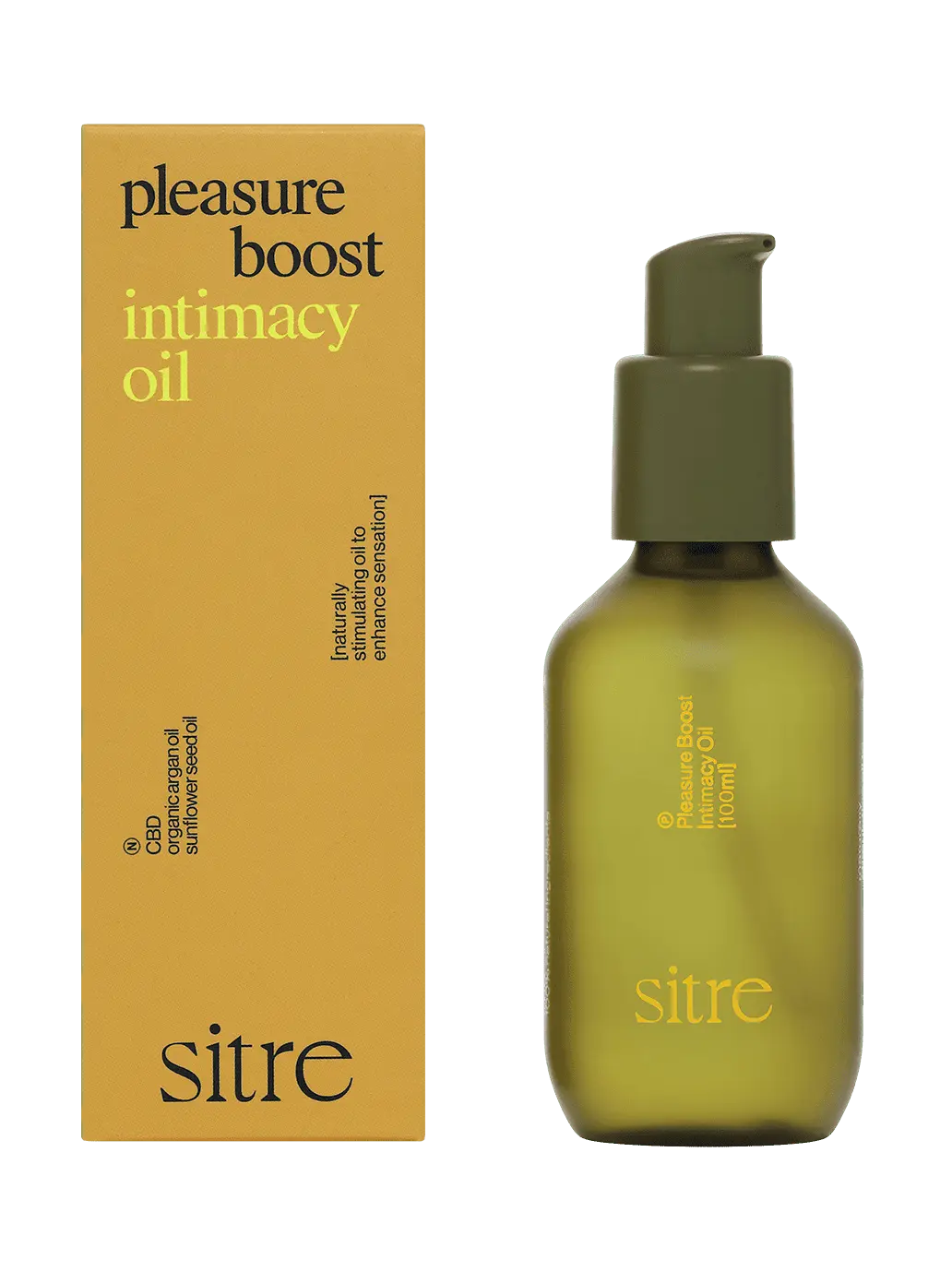 Pleasure Boost Intimacy Oil Sitre BEBE Concept 