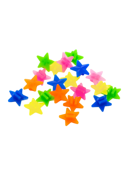 badges de vélo colorés STARS