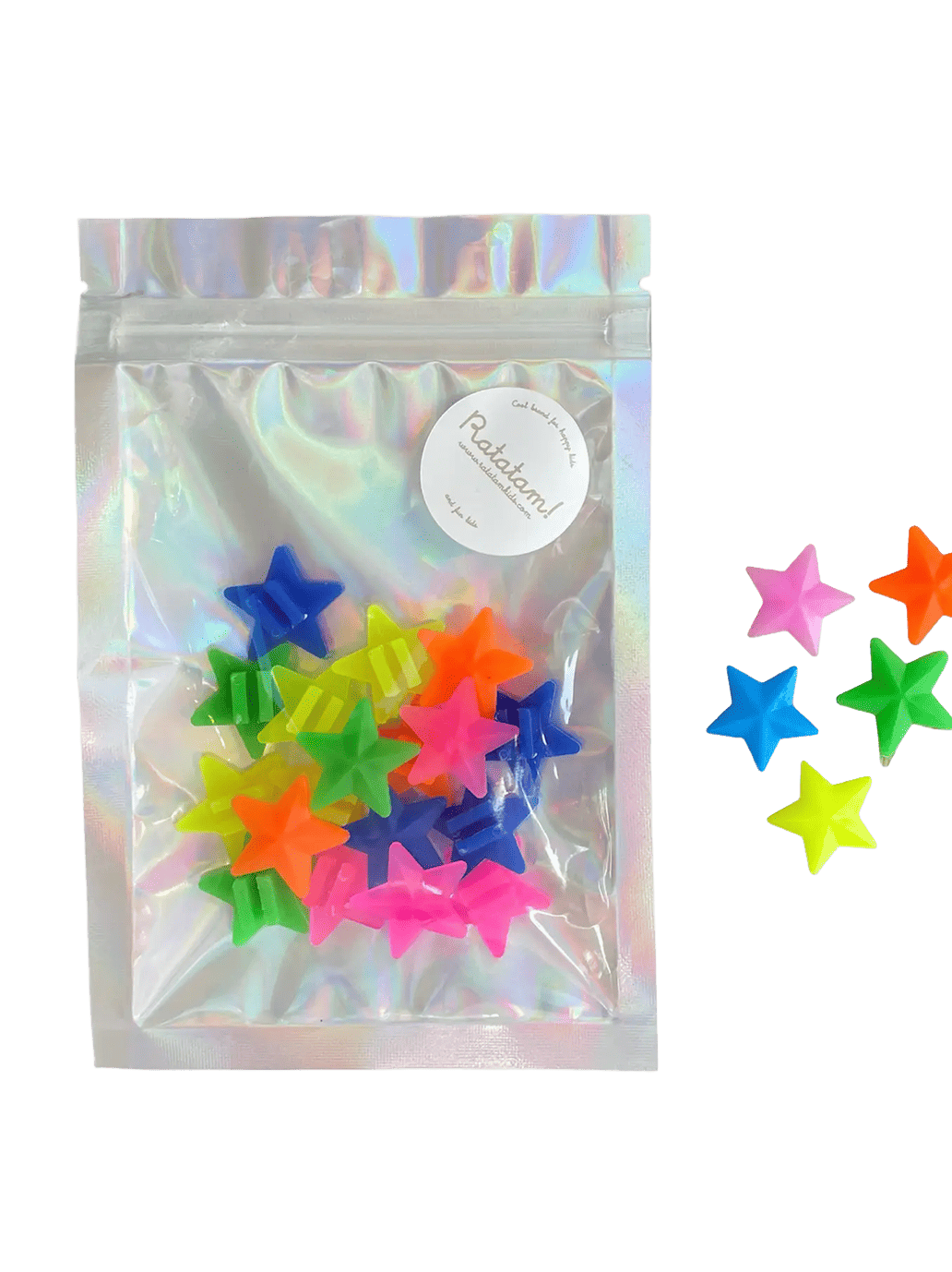 badges de vélo colorés STARS
