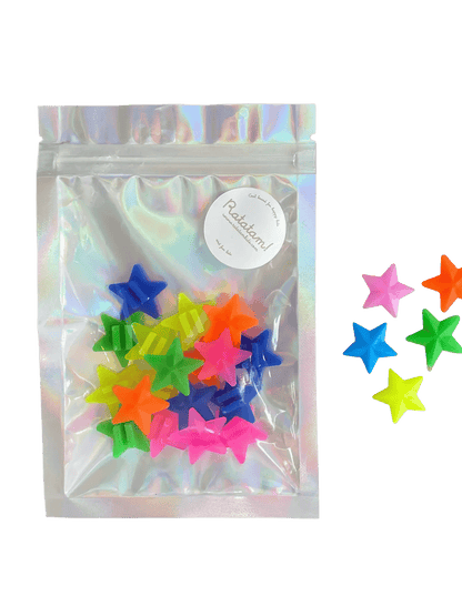 badges de vélo colorés STARS