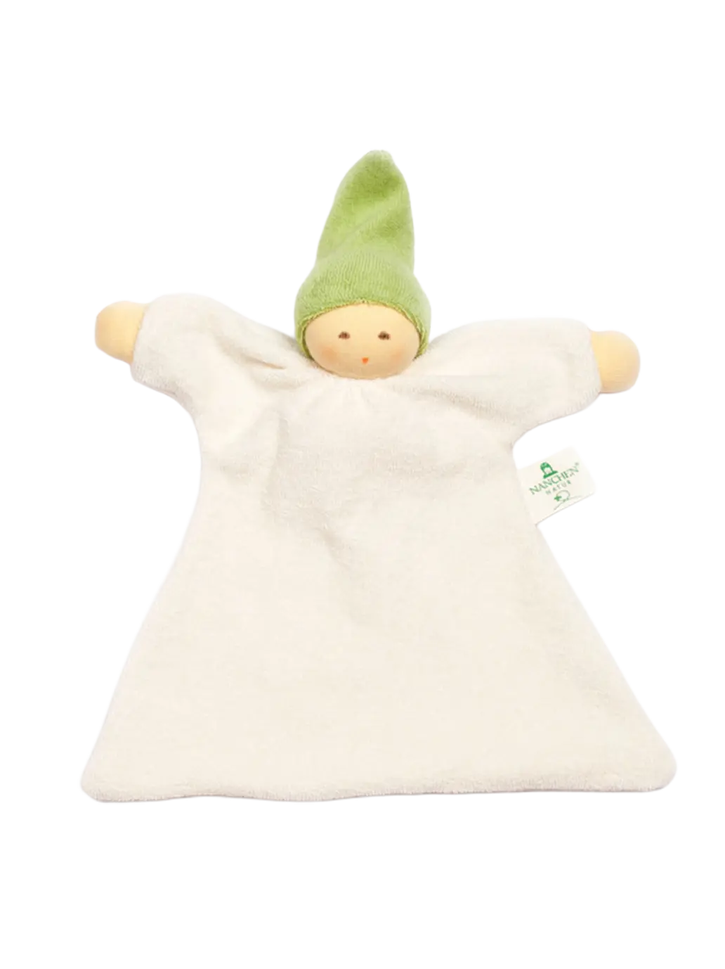 Pierwsza przytulanka Nuckle Cuddle Terry Doll Nanchen Natur BEBE Concept 