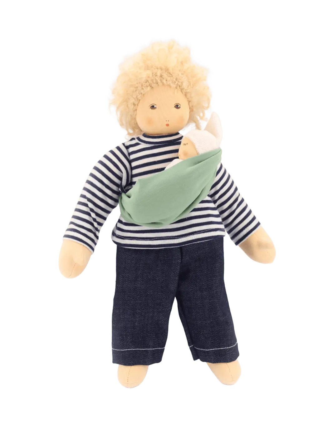 Zestaw ubranek dla lalki Retro Nanchen Natur BEBE Concept 