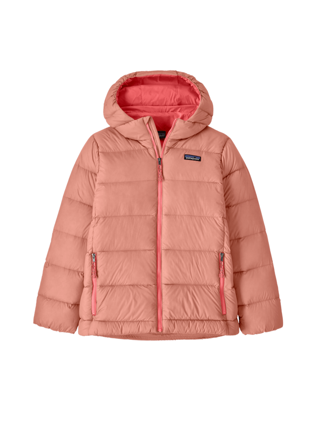 Ciepła kurtka puchowa Kids Hi-Loft Down Hoody MOMENT PINK
