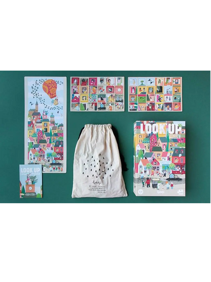 Puzzle z grą obserwacyjną Look up! Londji BEBE Concept 