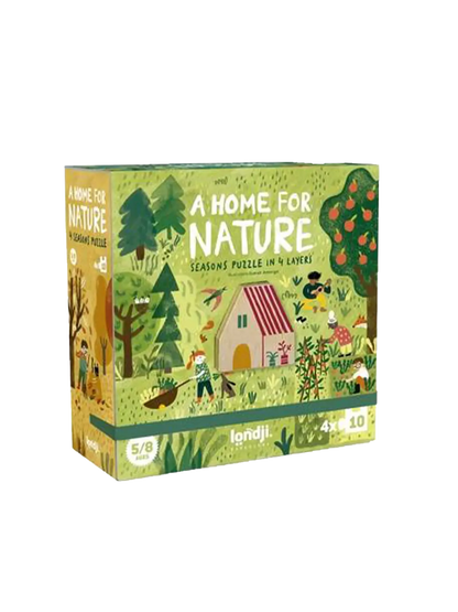 Puzzle układanka A Home For Nature Londji BEBE Concept 