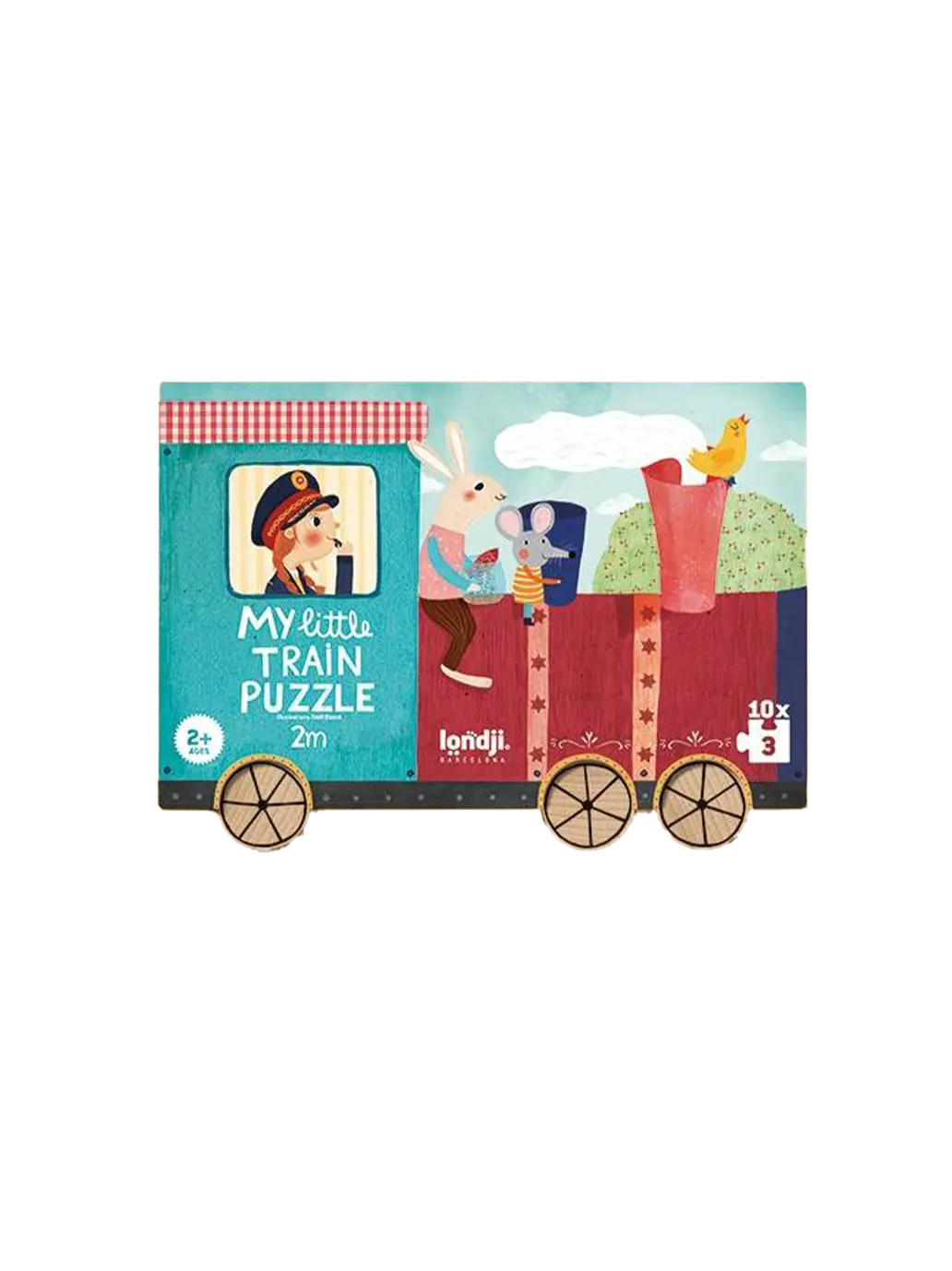 Puzzle My Little Train Londji BEBE Concept 
