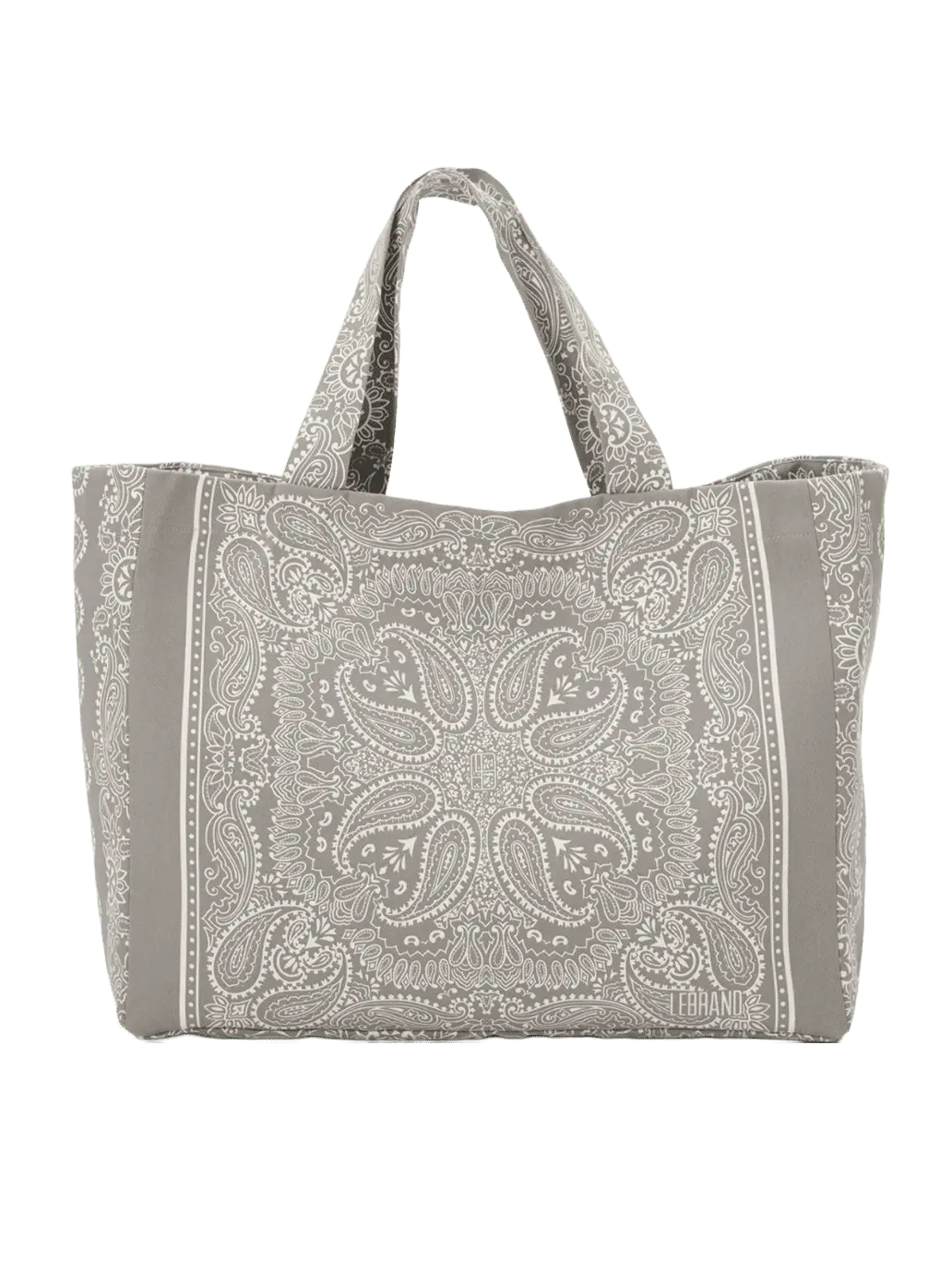 Duża torba shopper Capri Grey LEBRAND BEBE Concept 