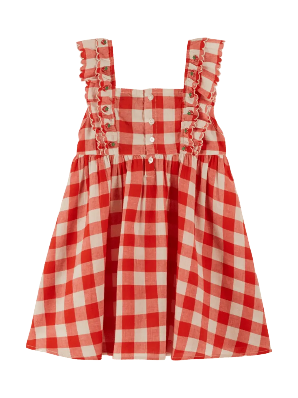 Carreau Embroidery Dress Emile et Ida BEBE Concept 