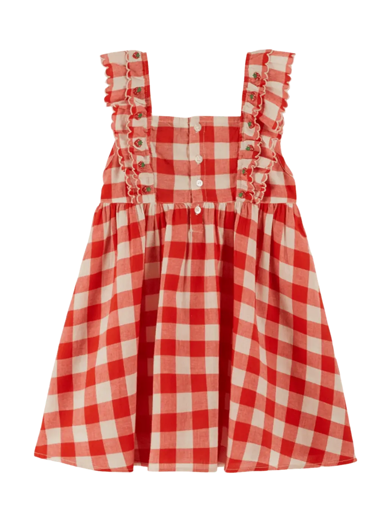 Carreau Embroidery Dress Emile et Ida BEBE Concept 