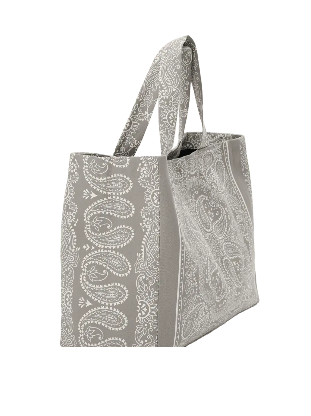 Duża torba shopper Capri Grey LEBRAND BEBE Concept 