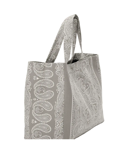 Duża torba shopper Capri Grey LEBRAND BEBE Concept 