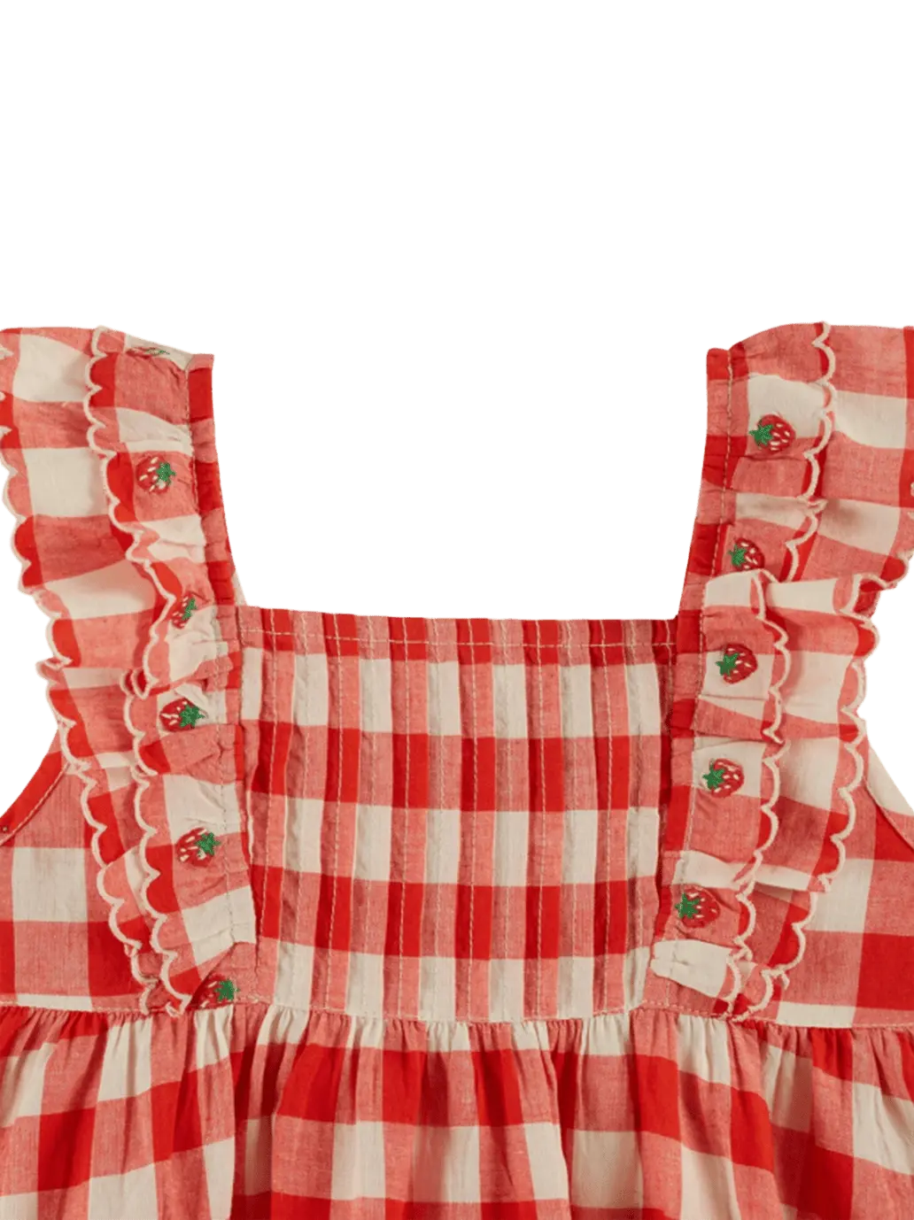 Carreau Embroidery Dress Emile et Ida BEBE Concept 