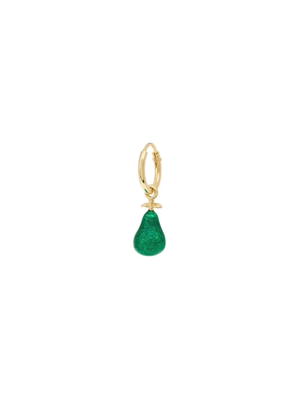Kolczyk Single Lush Pear Ring Earring Anna + Nina BEBE Concept 