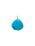Zawieszka Treated Turquoise Shell Charm Anna + Nina BEBE Concept 