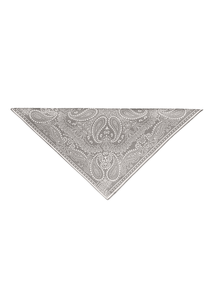 Mini-Bandana aus grauem Stoff GREY