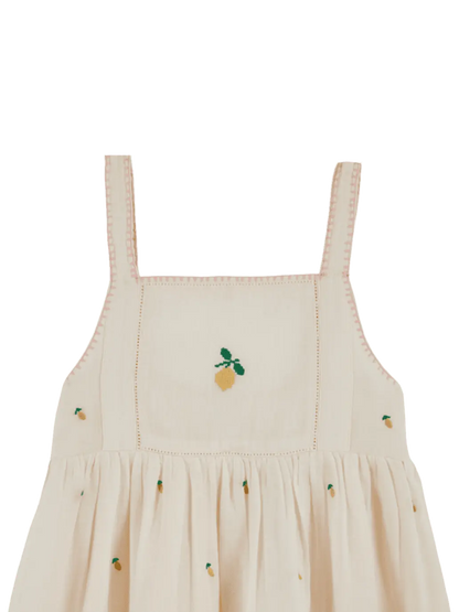 Coeur Embroidery Dress Emile et Ida BEBE Concept 