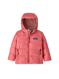 Ciepła kurtka puchowa Baby Hi-Loft Down Hoody SPARKLE PINK