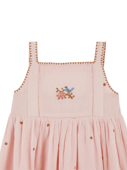 Fleurs Embroidery Dress Emile et Ida BEBE Concept 