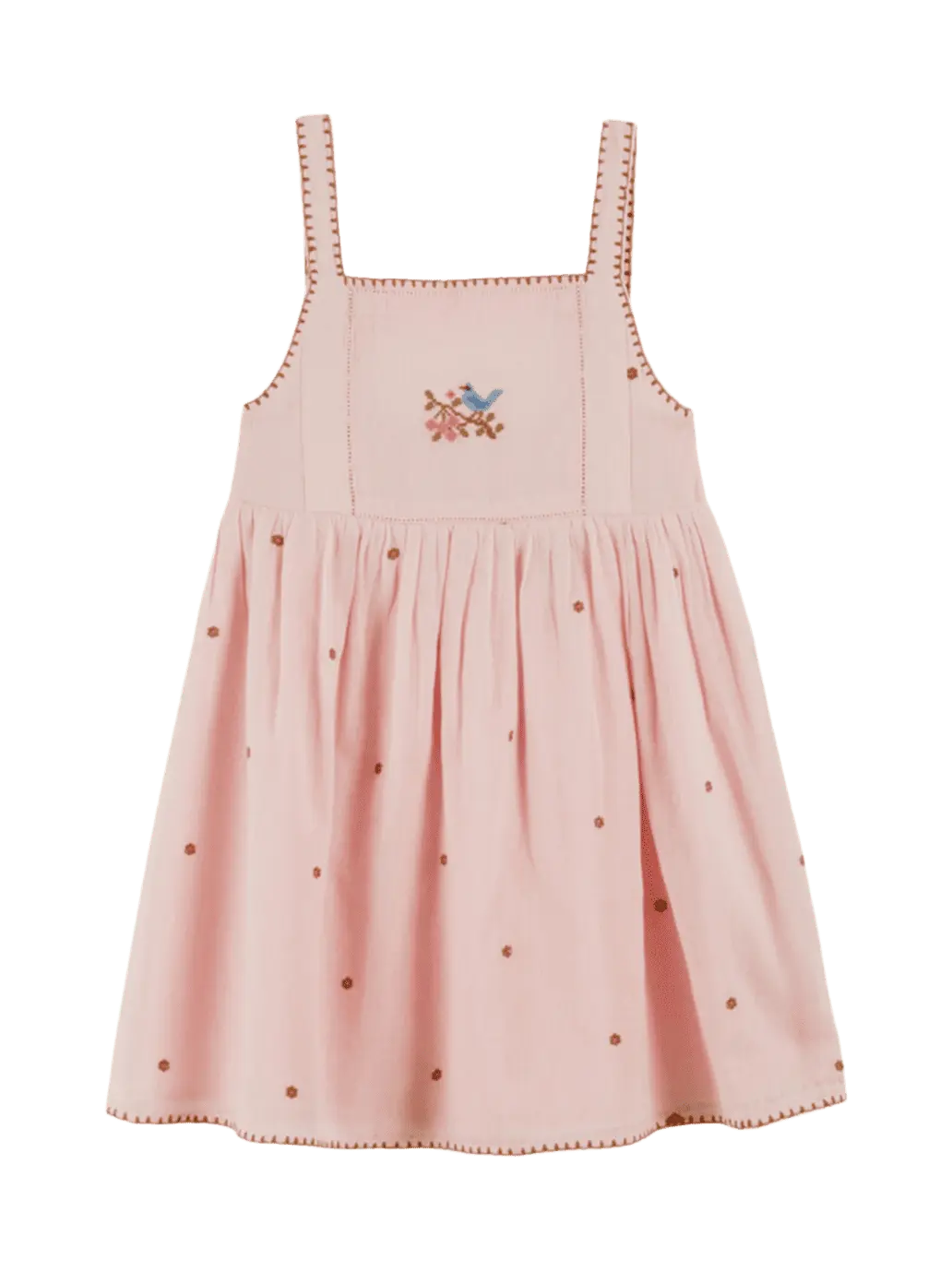 Fleurs Embroidery Dress Emile et Ida BEBE Concept 