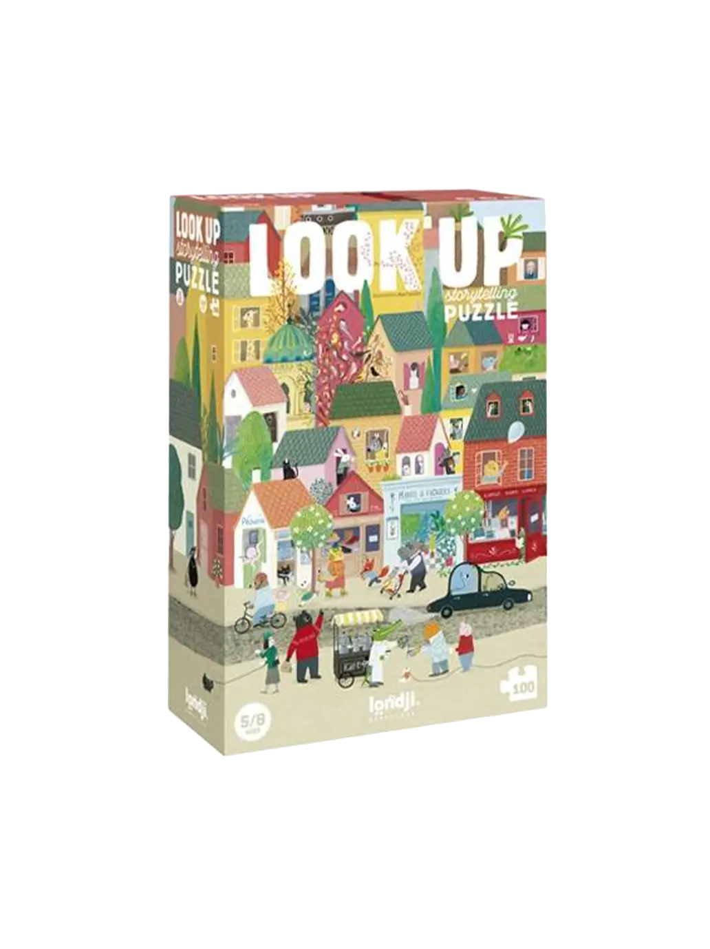 Puzzle z grą obserwacyjną Look up! Londji BEBE Concept 