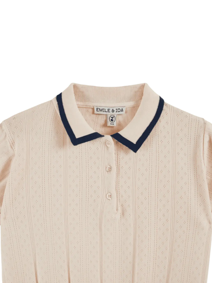 Pointelle Polo Emile et Ida BEBE Concept 