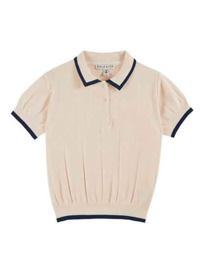 Pointelle Polo Emile et Ida BEBE Concept 
