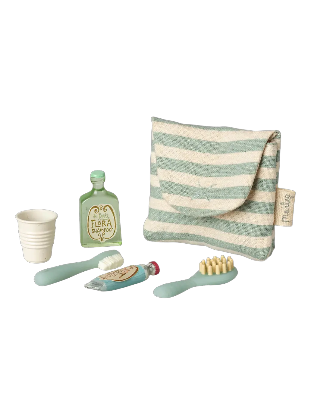 Miniaturowy zestaw do mycia zębów Toothbrush Set Maileg BEBE Concept 