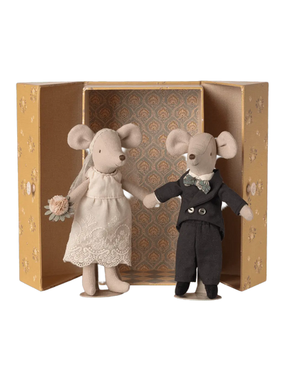 Myszki młoda para Wedding Mice Couple Maileg BEBE Concept 
