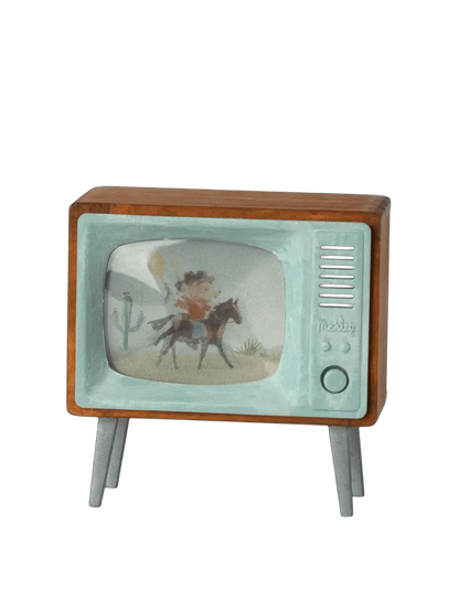 Miniaturowy telewizor retro Maileg BEBE Concept 