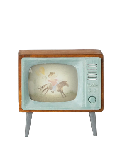 Miniaturowy telewizor retro Maileg BEBE Concept 