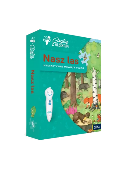 Interaktywne puzzle Nasz Las Albi BEBE Concept 