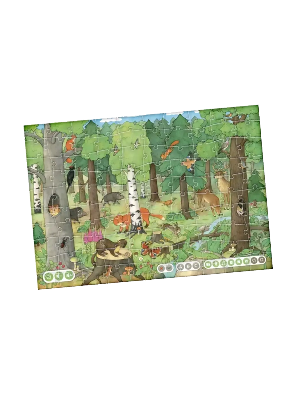 Interaktywne puzzle Nasz Las Albi BEBE Concept 