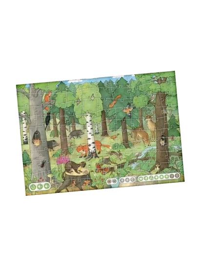 Interaktywne puzzle Nasz Las Albi BEBE Concept 