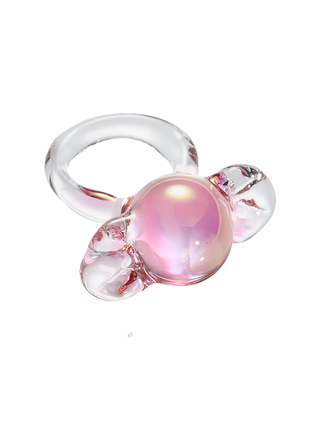 Big Candy Glass Ring Vivian Alarcon BEBE Concept 