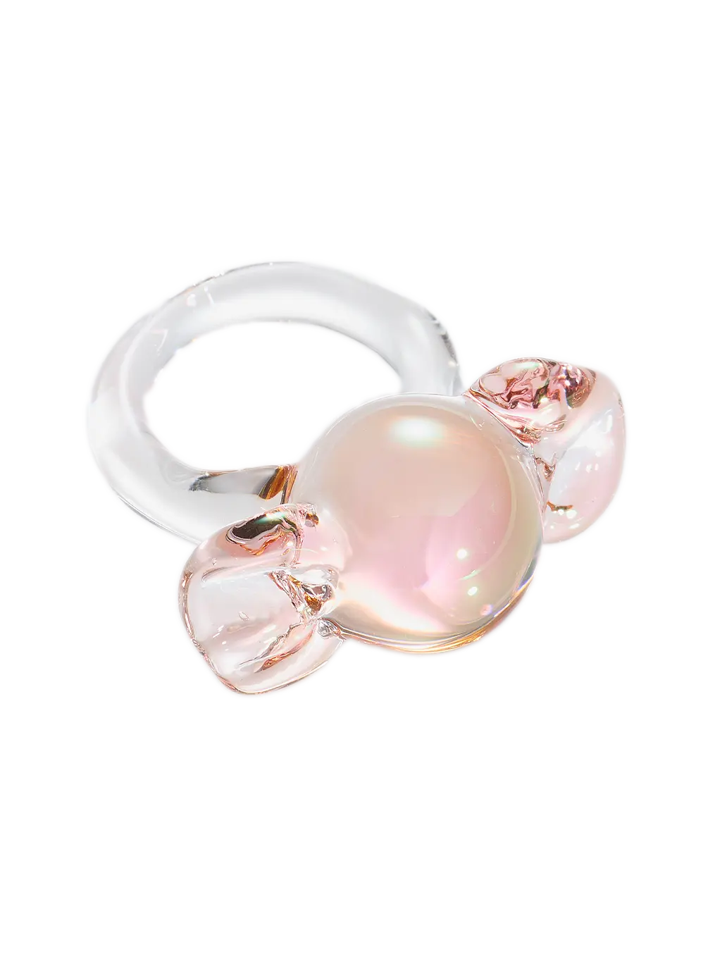Big Candy Glass Ring Vivian Alarcon BEBE Concept 