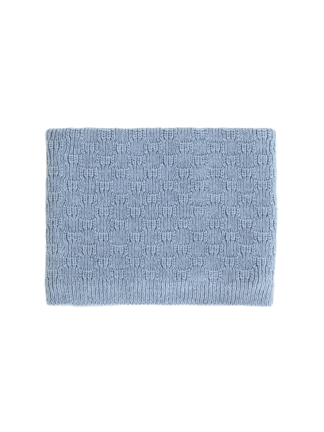 Sciarpa in morbida lana merino Gigi LIGHT BLUE