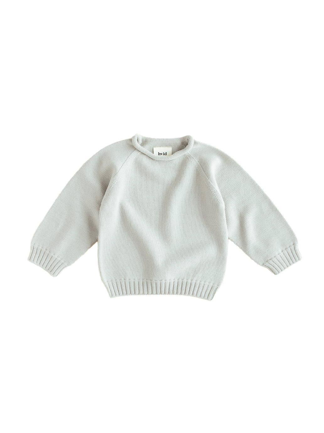 Pull en laine mérinos sans coutures Georgette LIGHT GREY