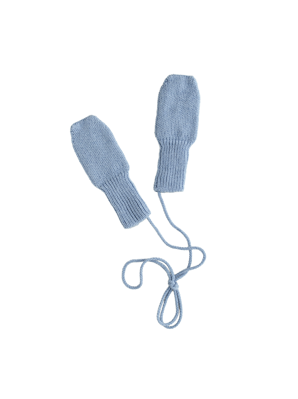 Rękawiczki niemowlęce merino Fiza Mittens LIGHT BLUE