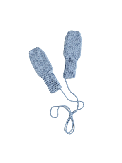 Rękawiczki niemowlęce merino Fiza Mittens LIGHT BLUE