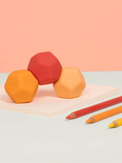 Odds Silikonmagnet-Stressbälle ORANGE PLANES
