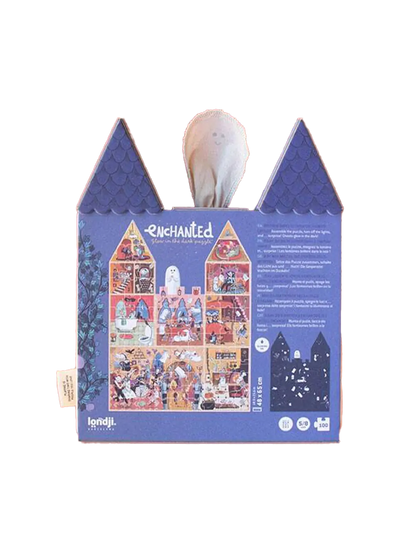 Dwustronne puzzle świecące w ciemności Enchanted Londji BEBE Concept 